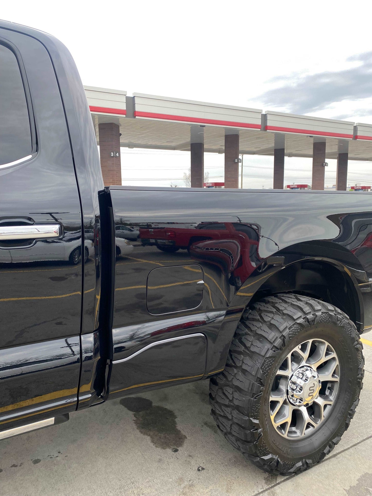 2023+ SuperDuty colormatched step delete