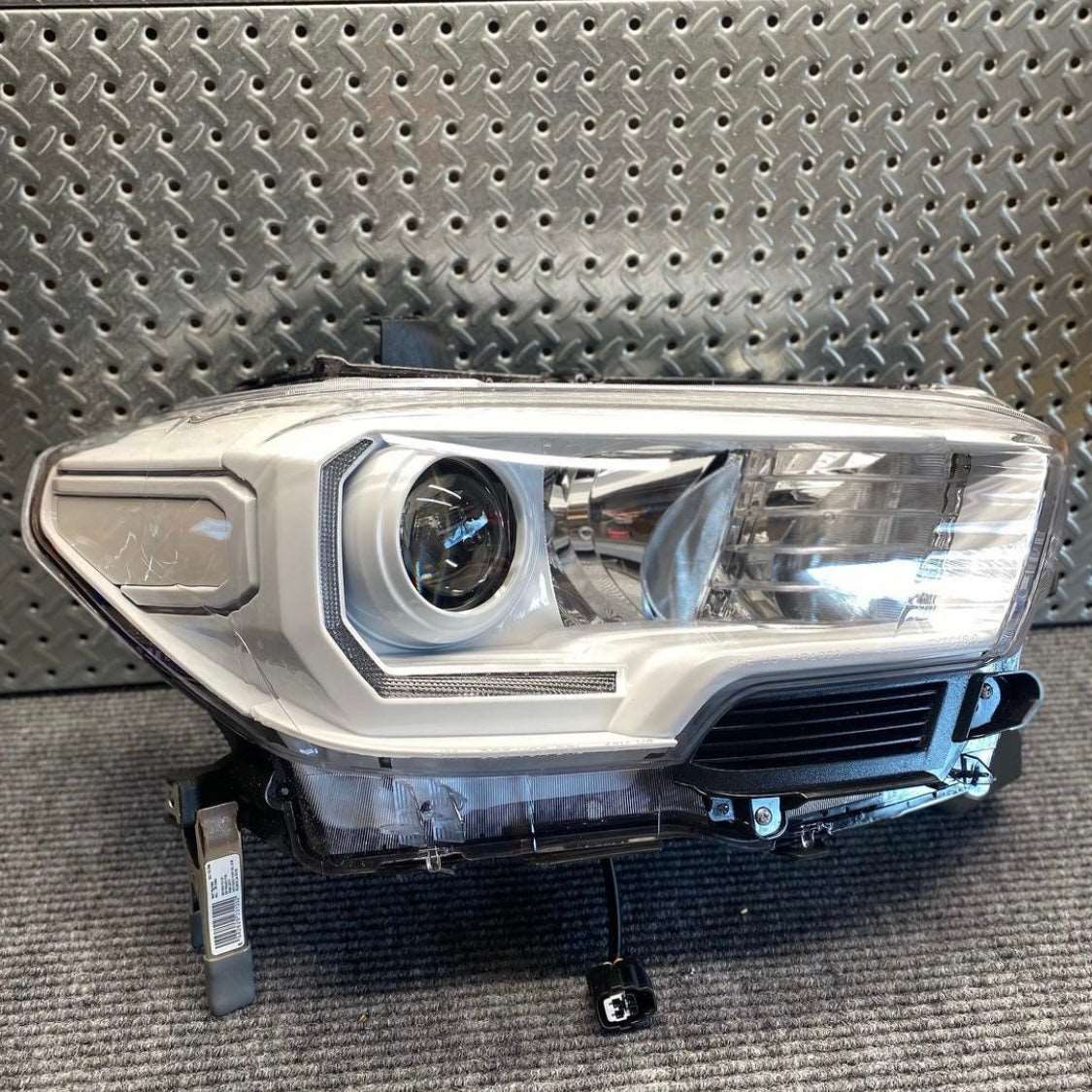 Clear Tacoma headlights