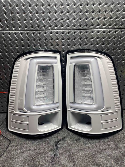 Color matched ram tail lights