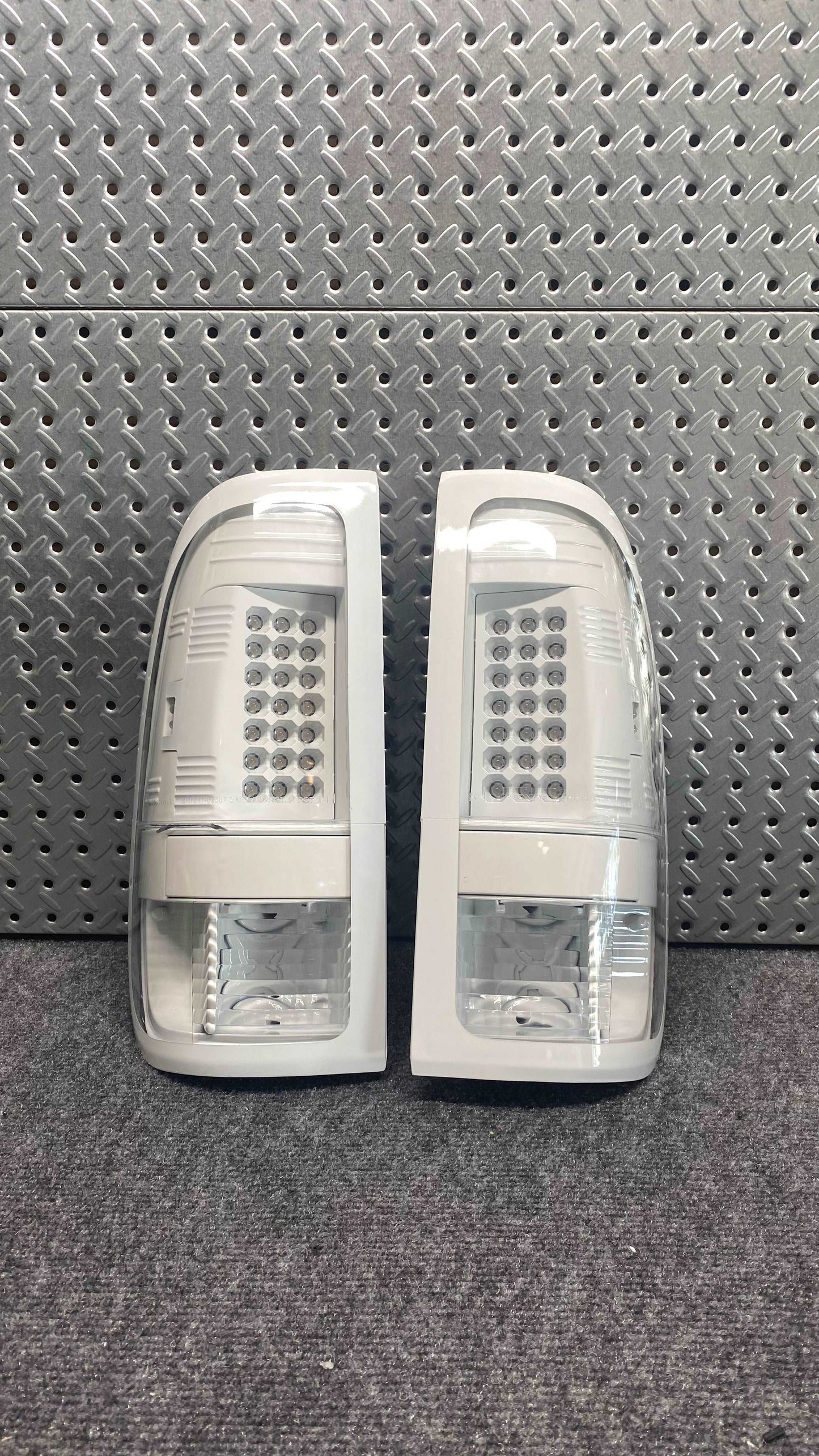 Colormatched f250 tail lights
