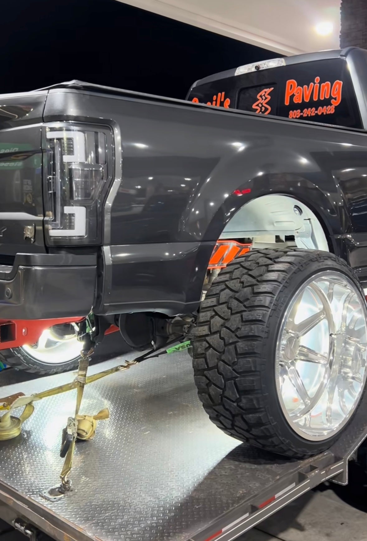 2017-2019 Ford SuperDuty Colormatched tail lights