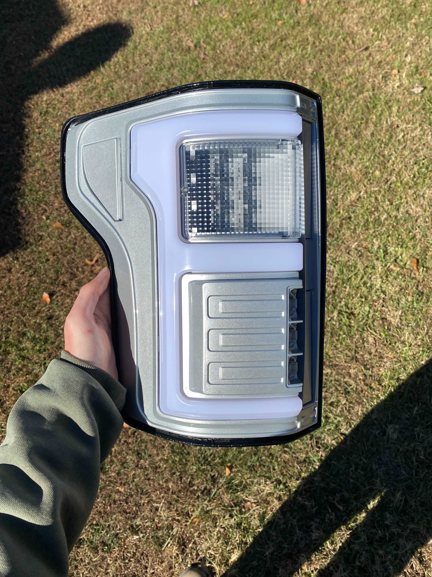 Color matched tail lights