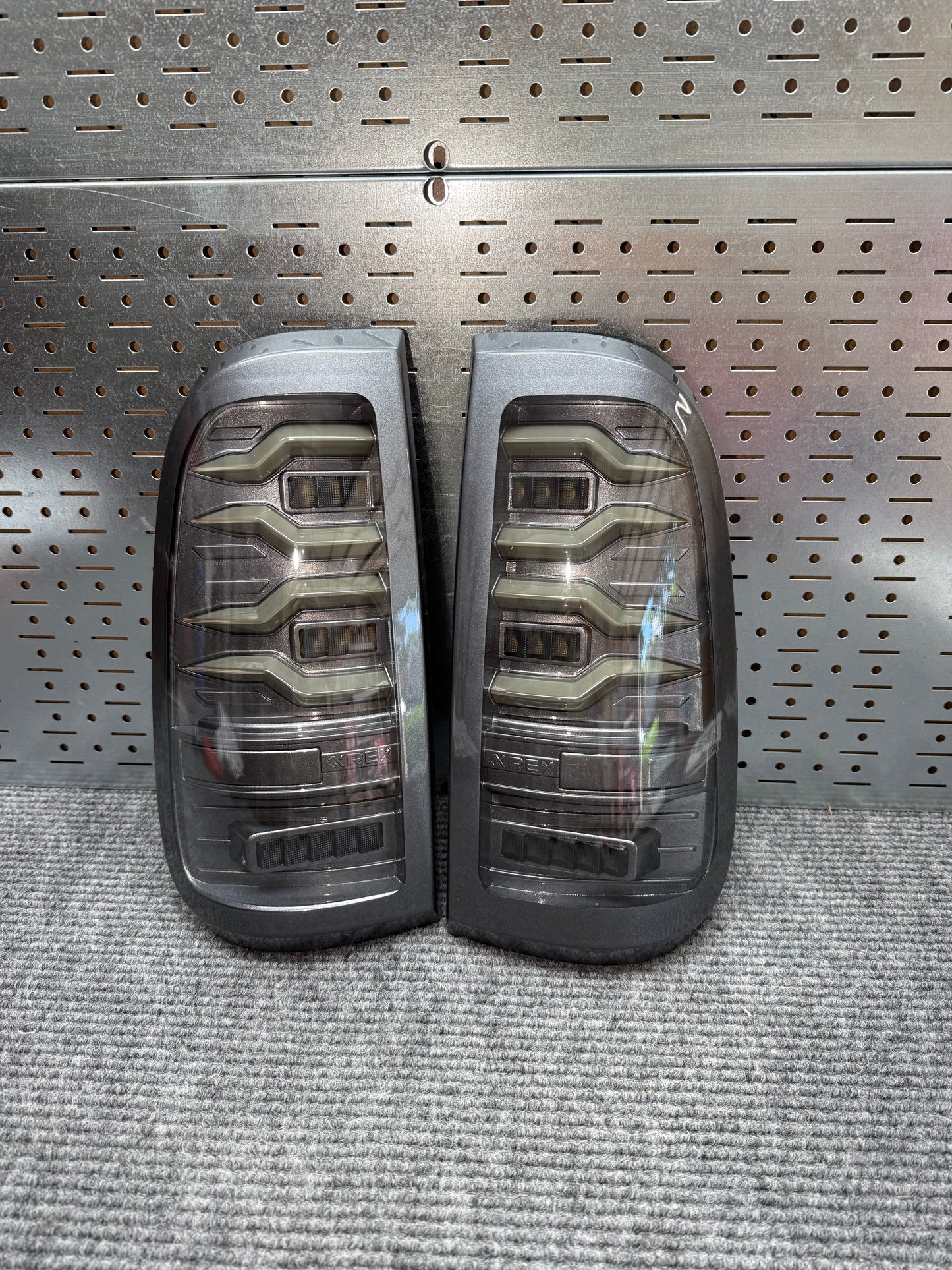 1999-2016 SuperDuty Color Matched AlphaRex Luxx Tail Lights