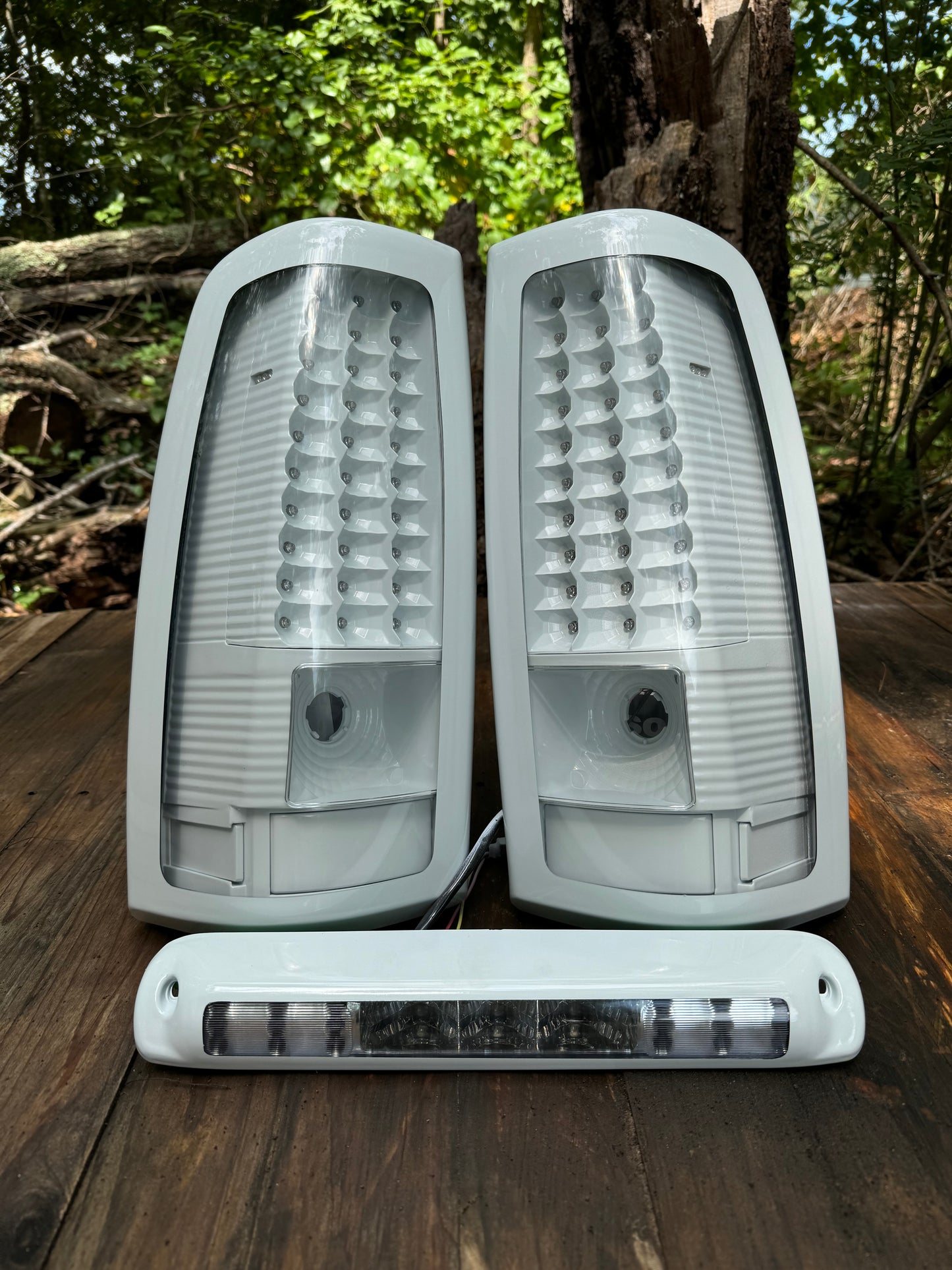 Color matched tail lights