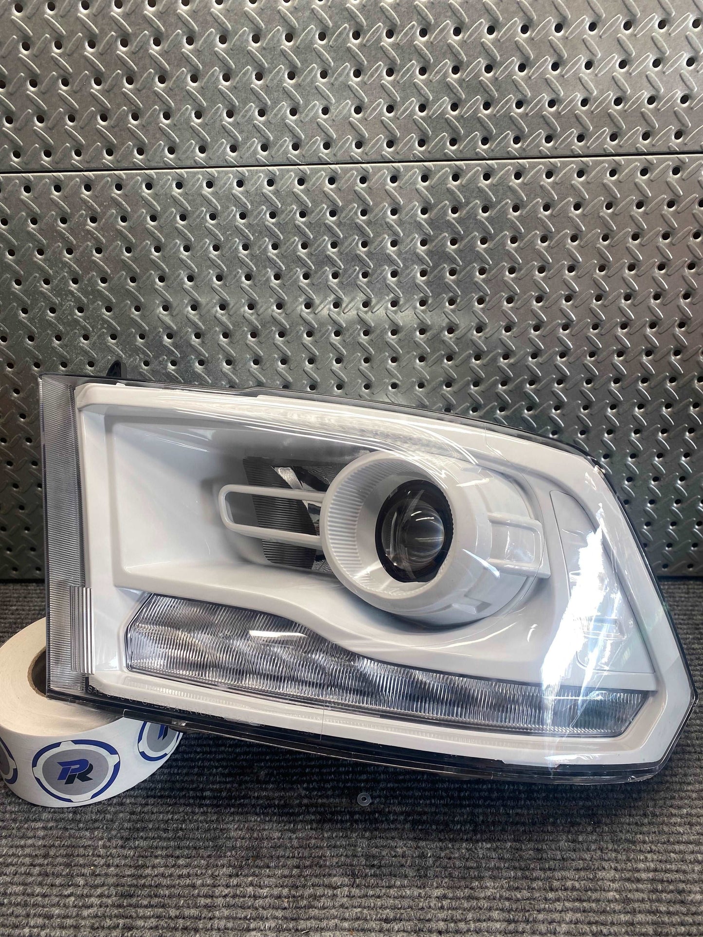 White Ram Headlights