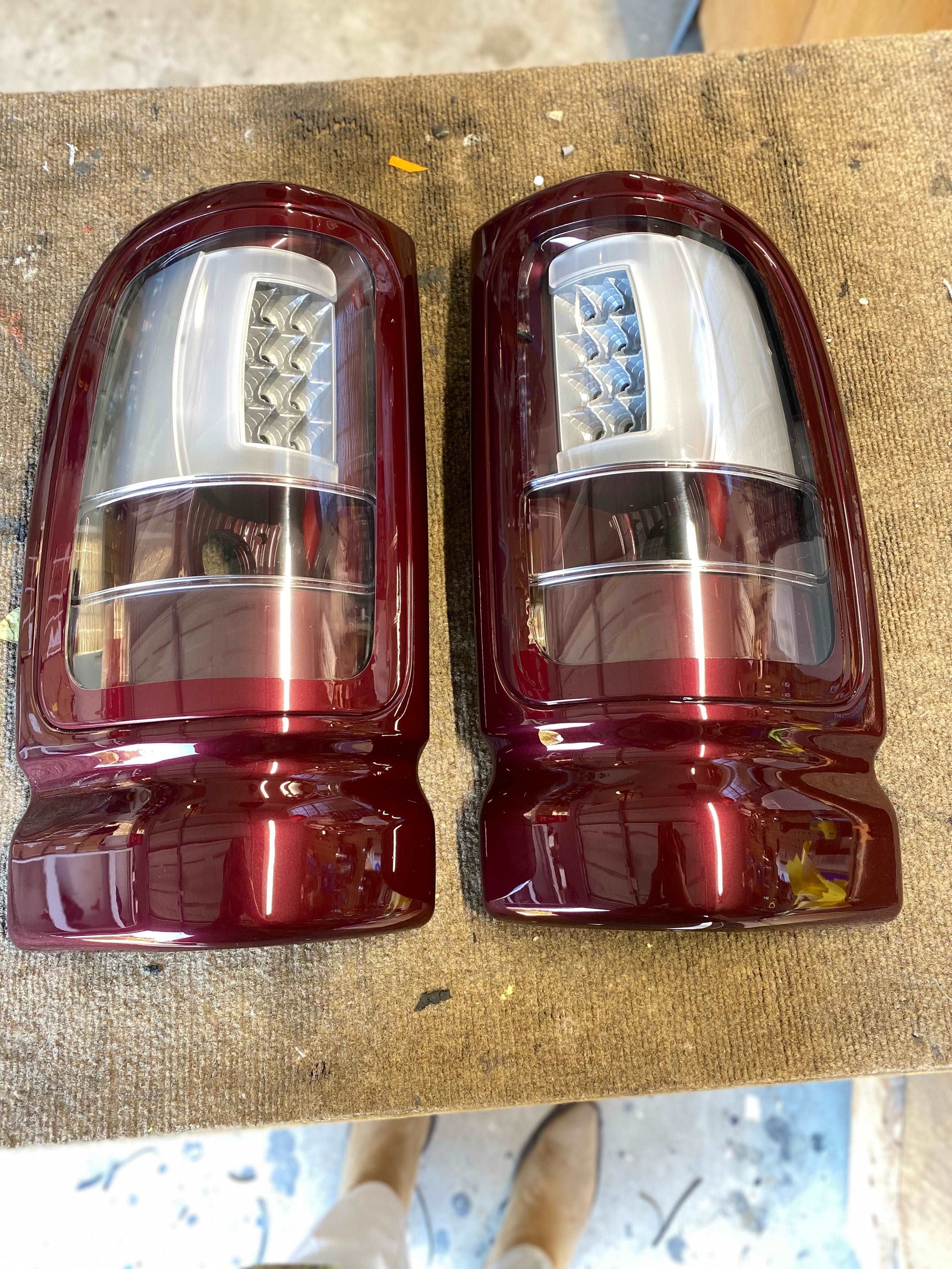 1994-2002 Ram colormatched tail lights