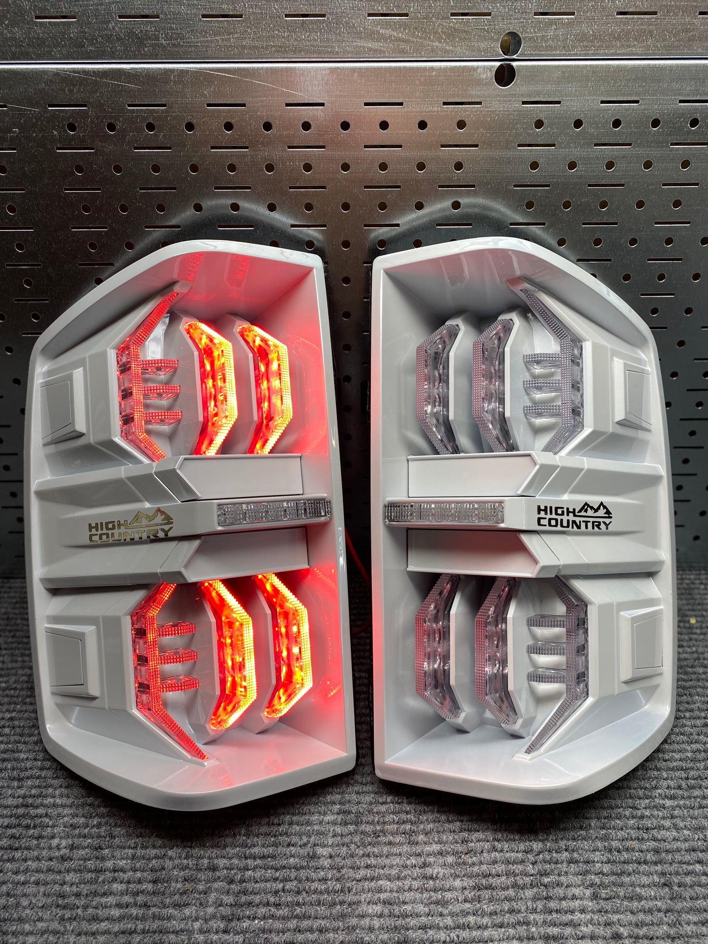 Color matched tail lights