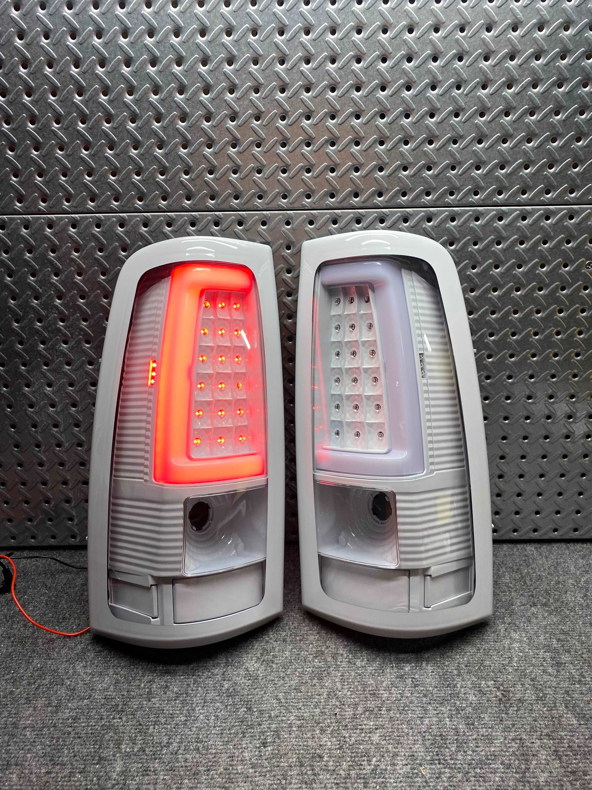 Colormatched silverado tail lights 