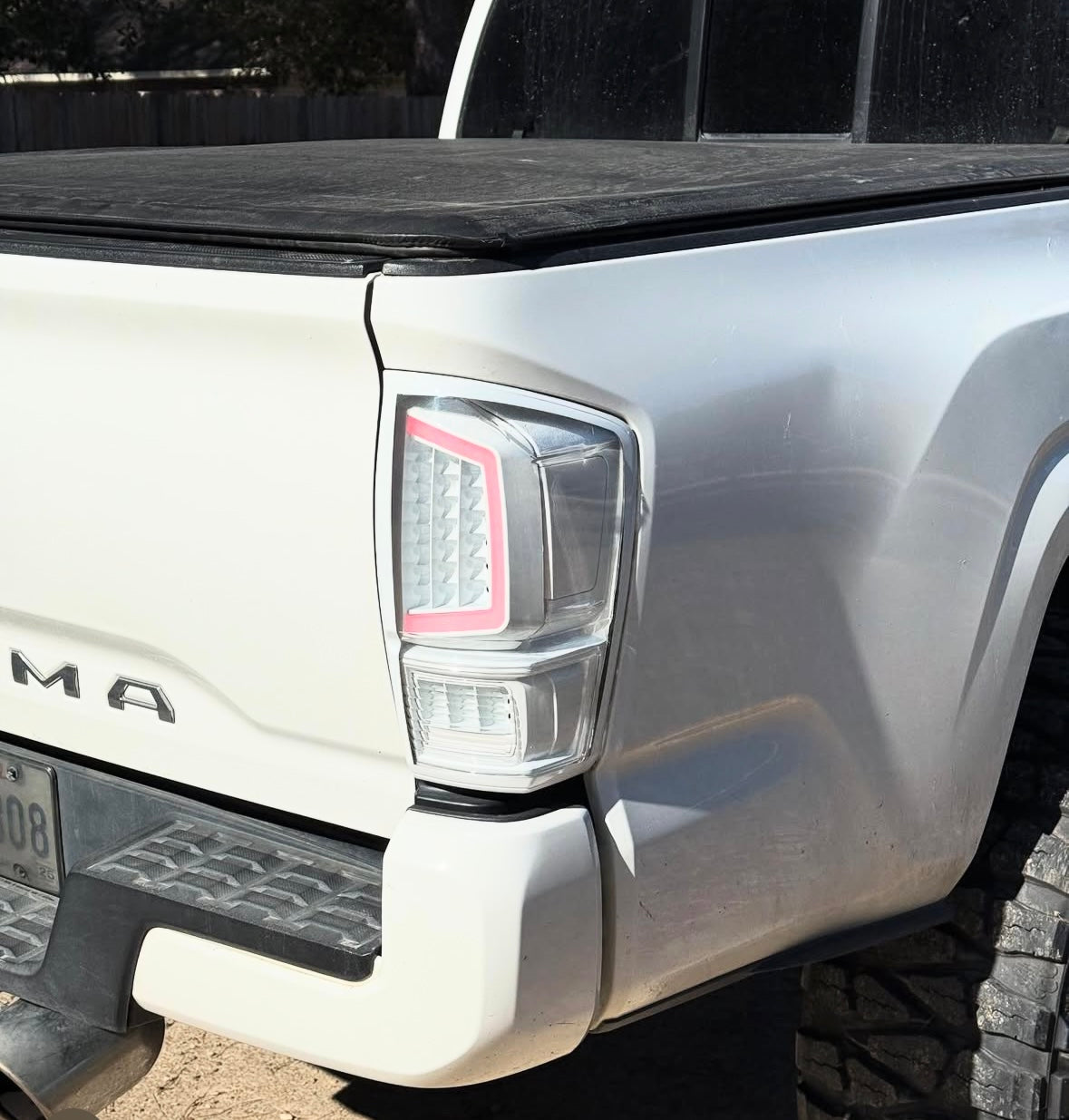 Color matched tundra tail lights