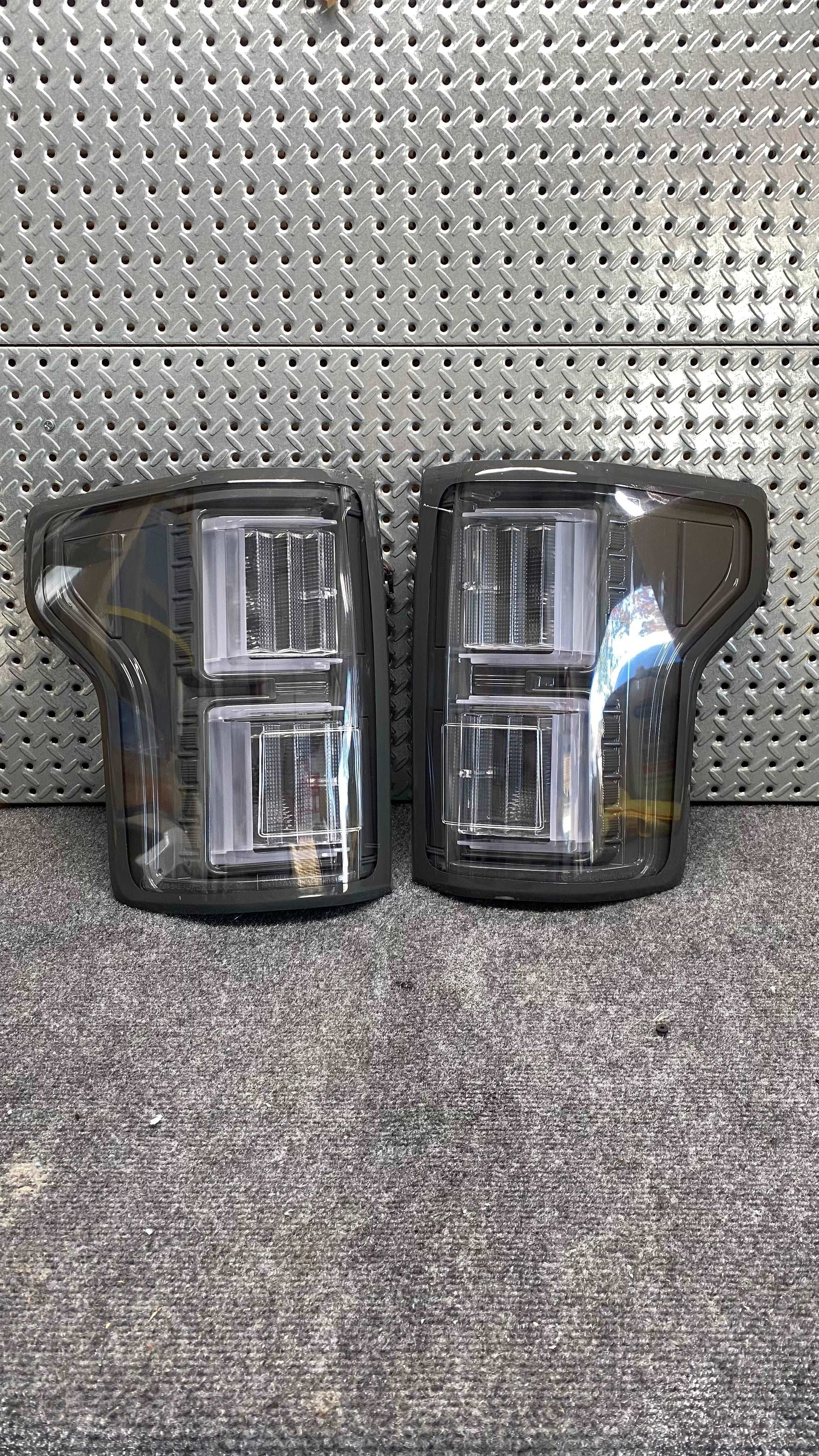 Color matched f150 tail lights