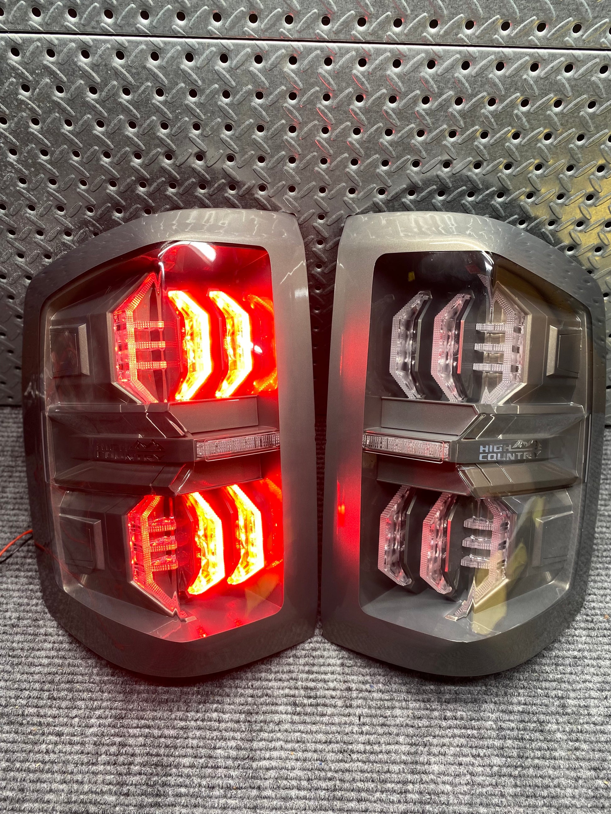 Color matched taillights