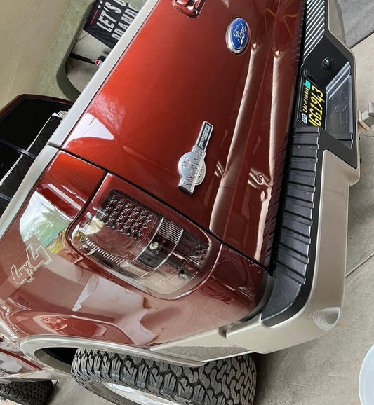 Color matched f150 tail lights