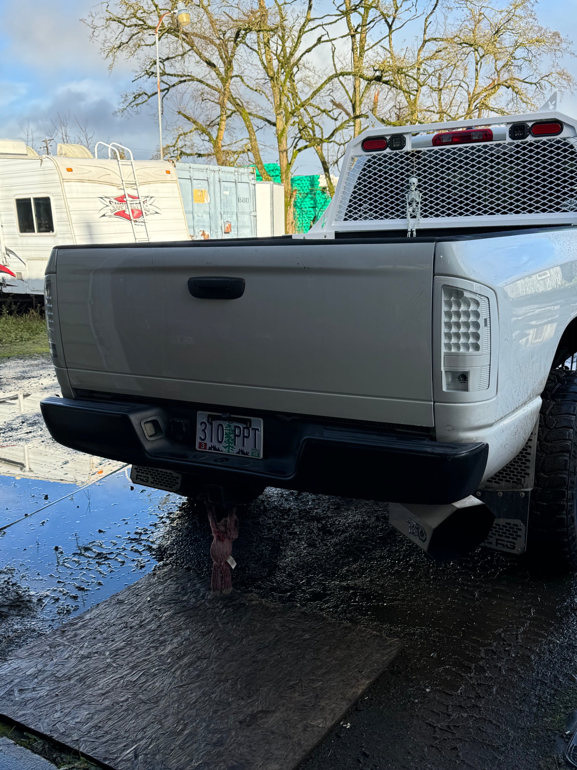 Color matched ram tail lights