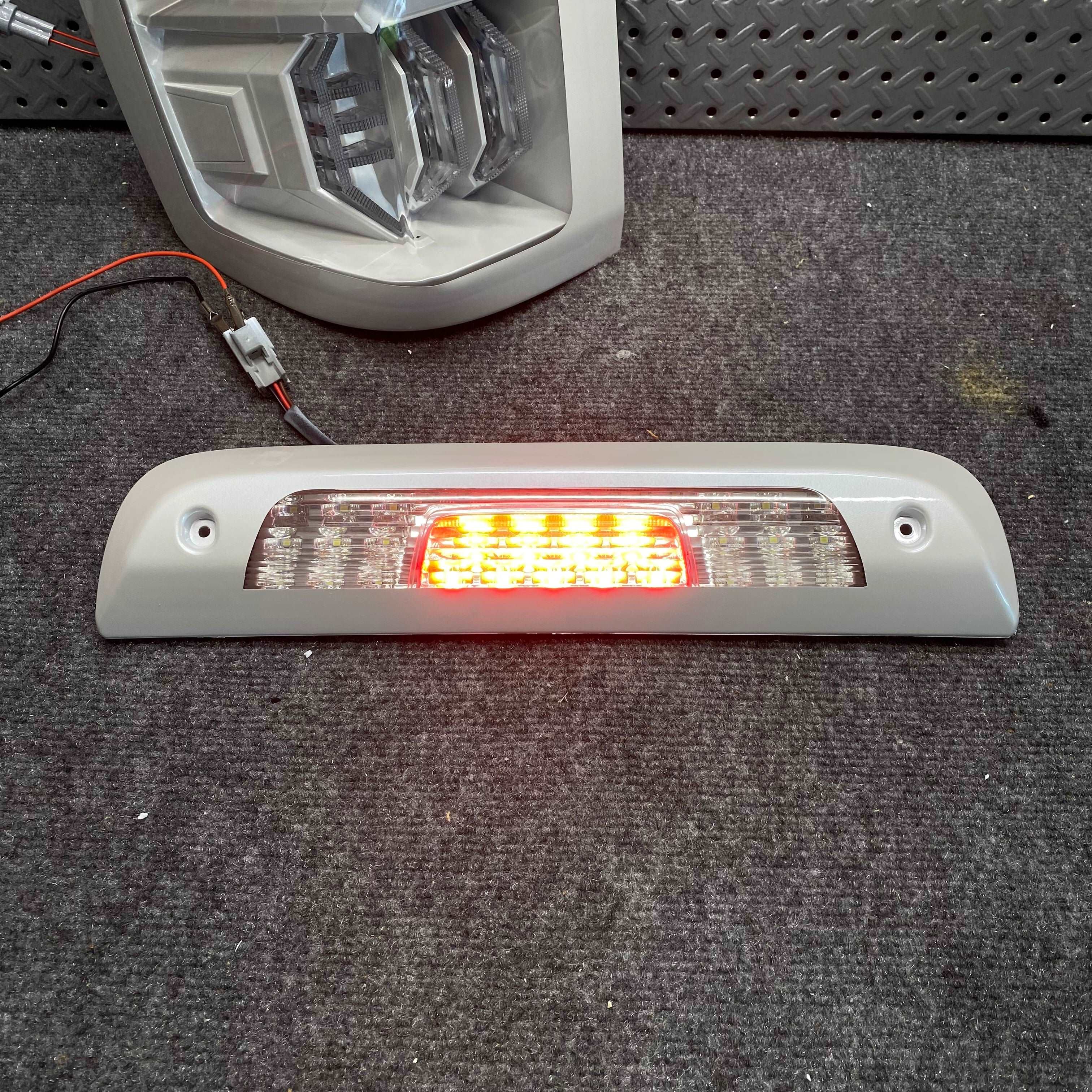 LED Third Brake Light For 2014-2018 Chevy Silverado & GMC Sierra - Clear Lens, DOT