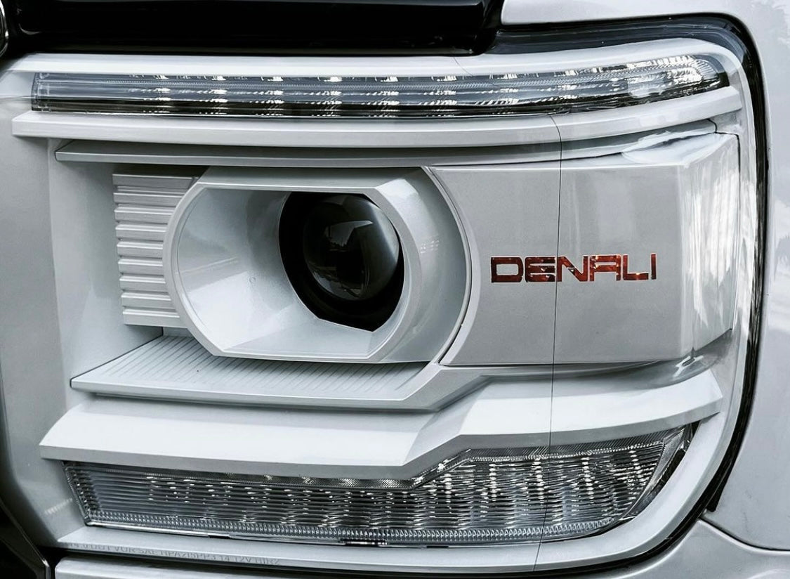 Color matched Denali headlights