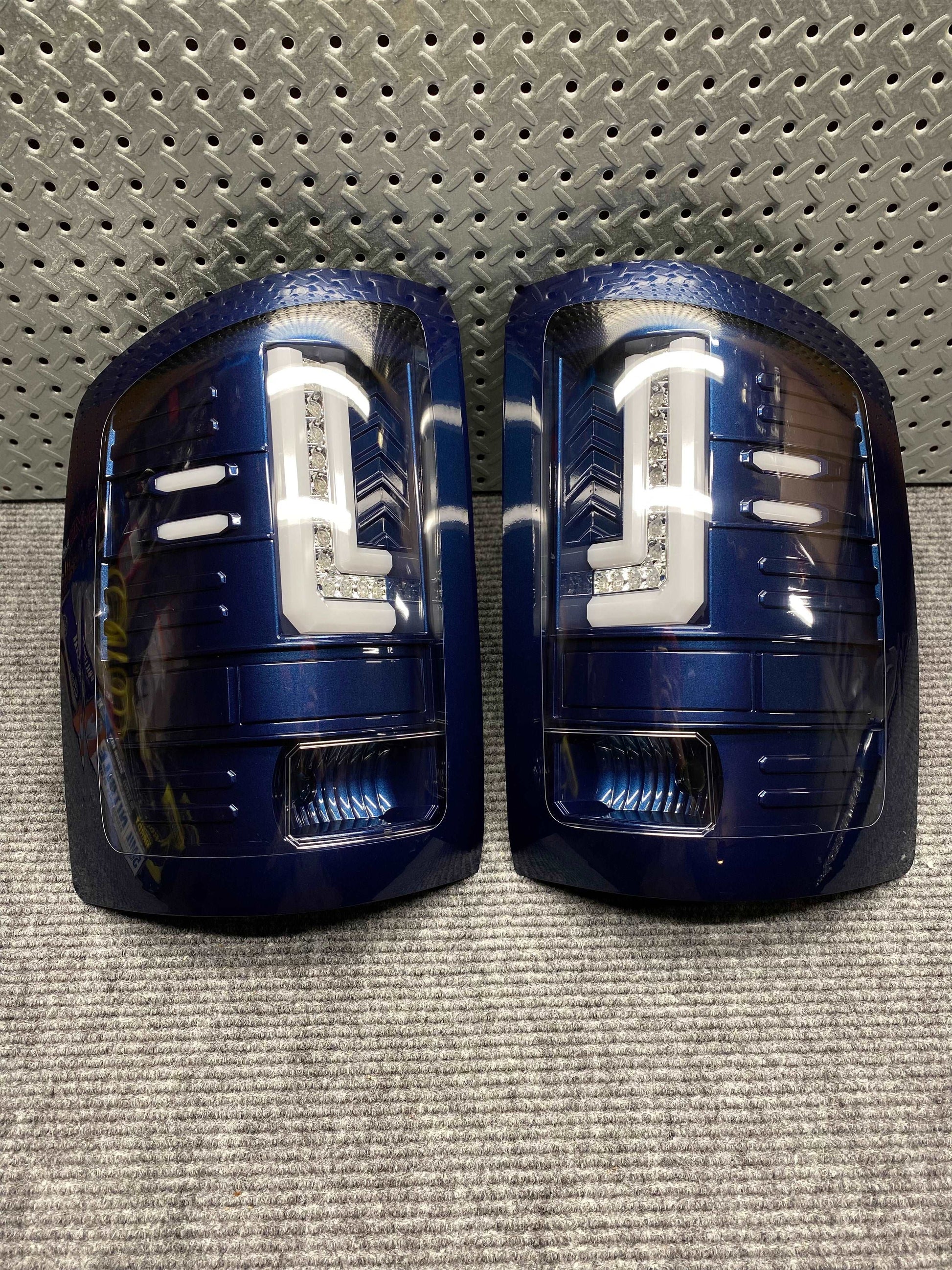 Color matched Sierra tail lights