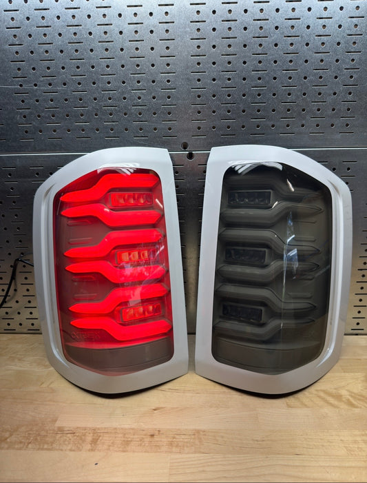 2014-2018 Silverado AlphaRex Color Matched Tail Lights