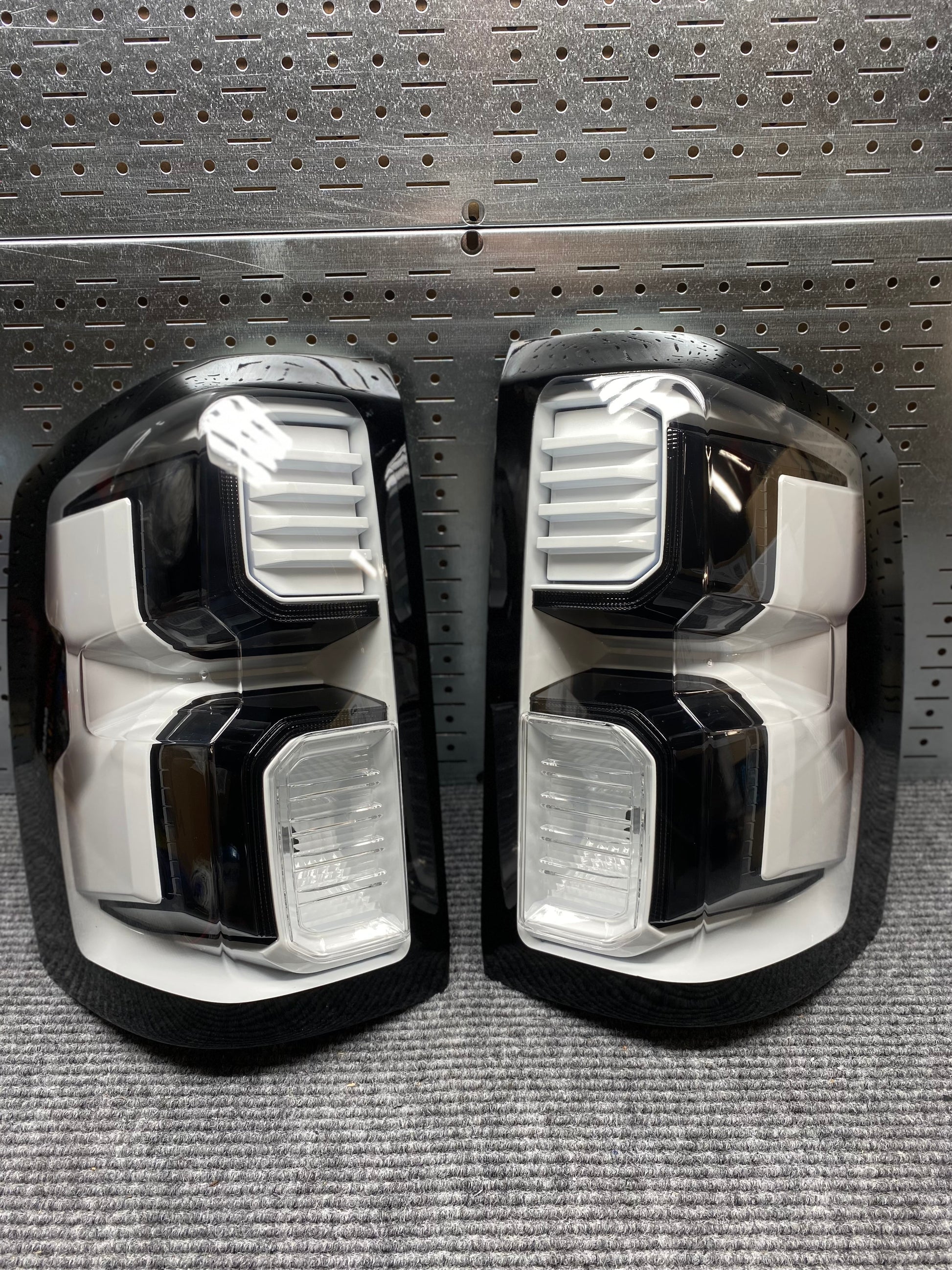 Color Matched Silverado tail lights