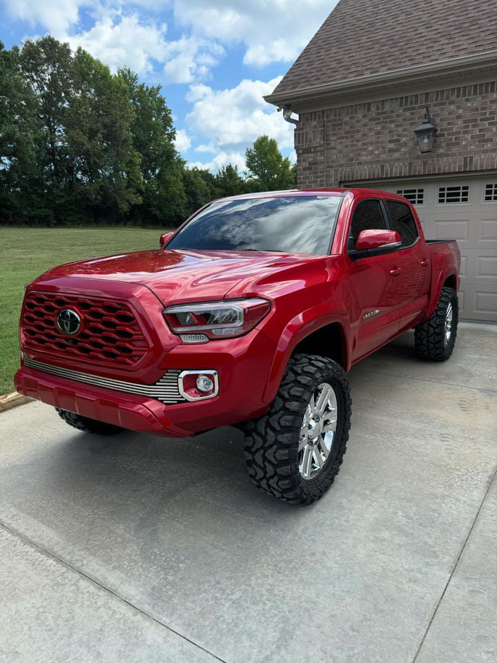 Painted Tacoma headlights