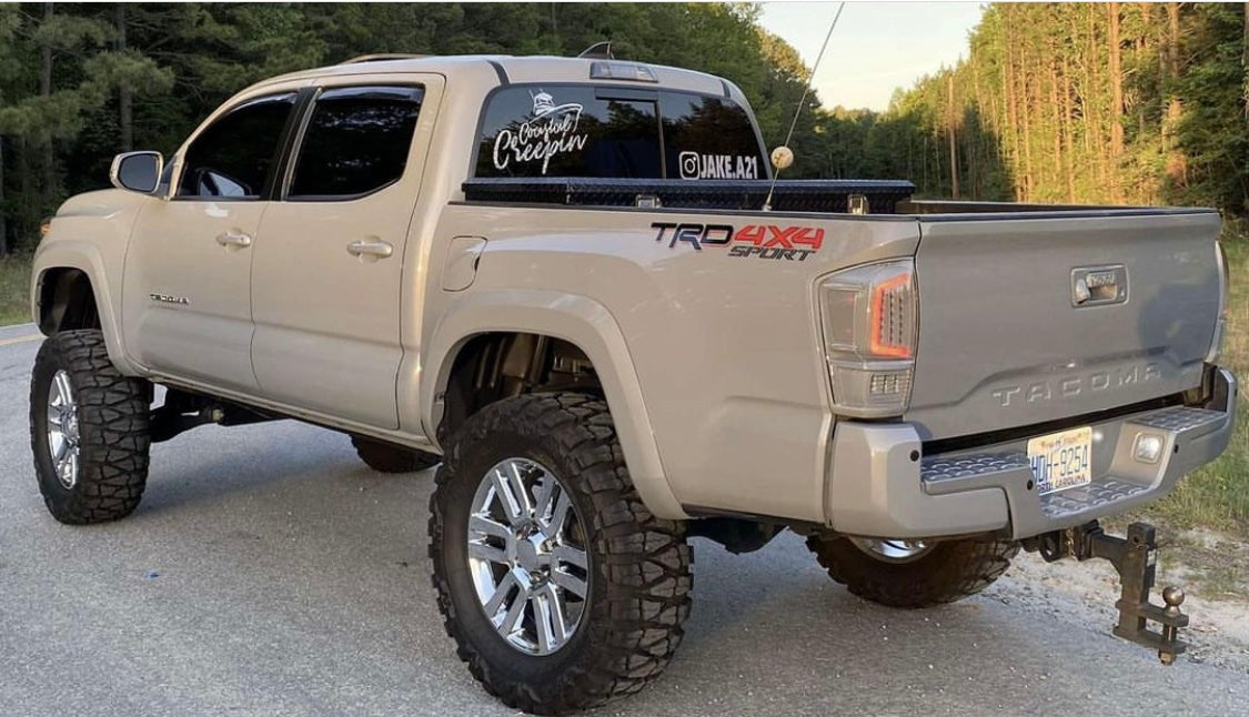 Color matched Tacoma tail lights 