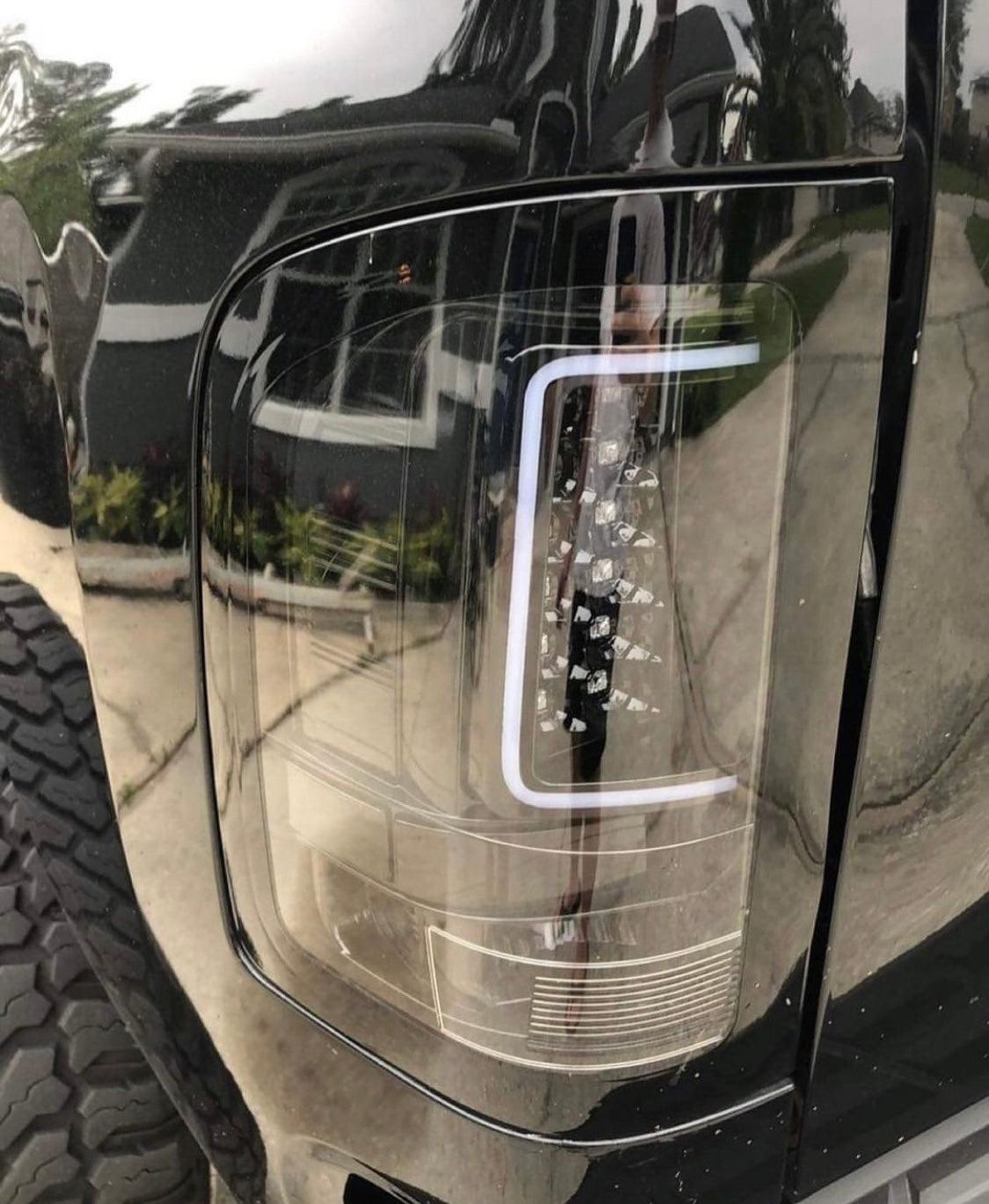 Custom Color match Silverado tail lights