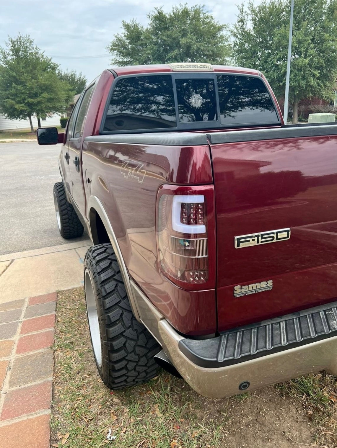 Color matched F-150 tail lights