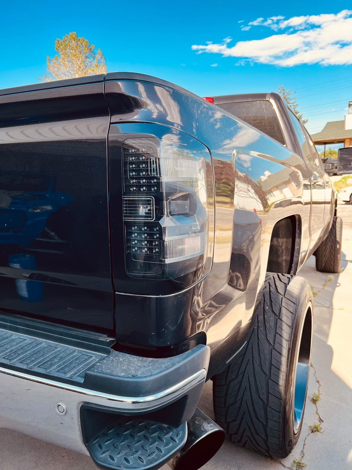 Color match Silverado tail lights