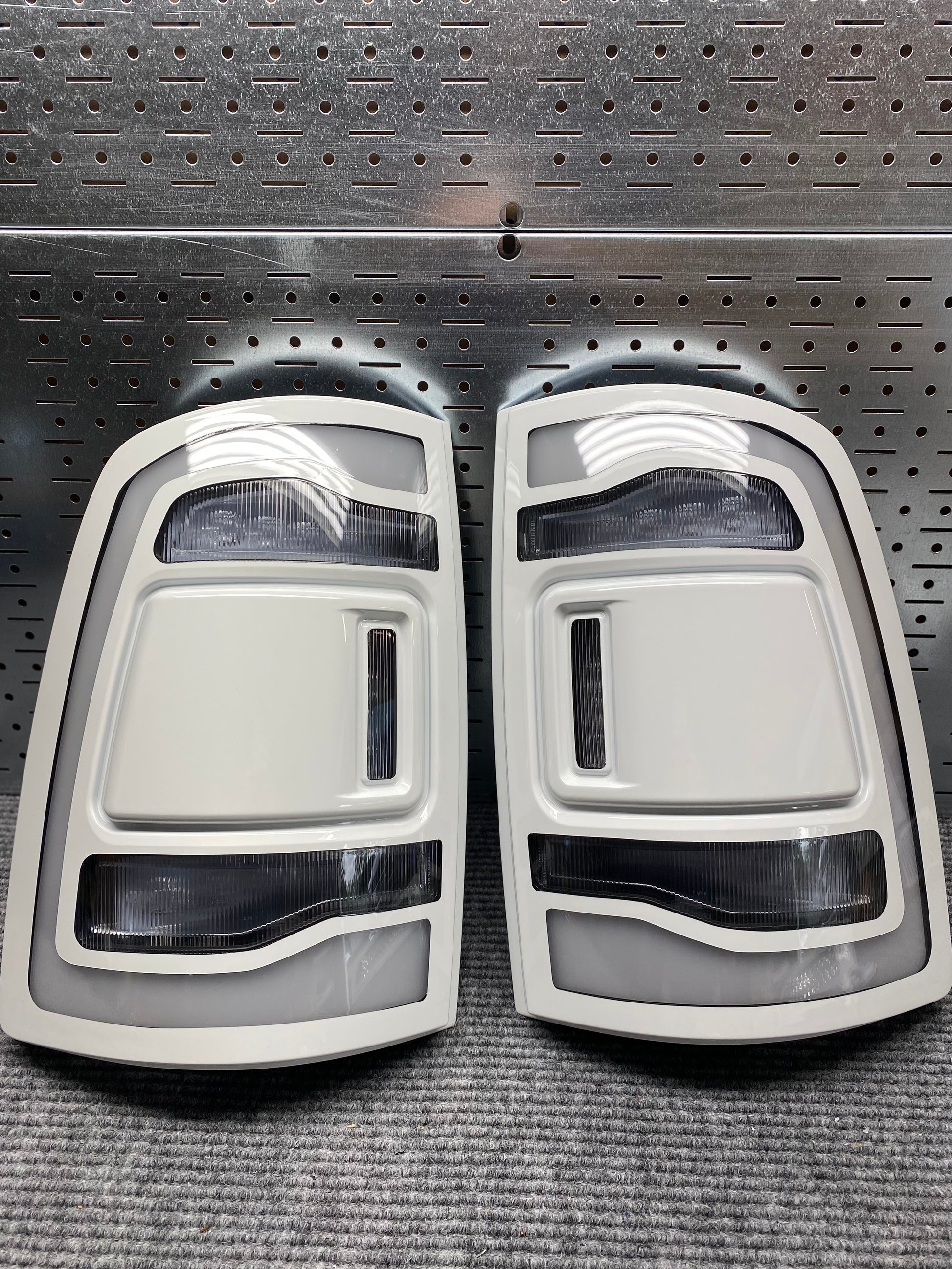 White ram tail lights