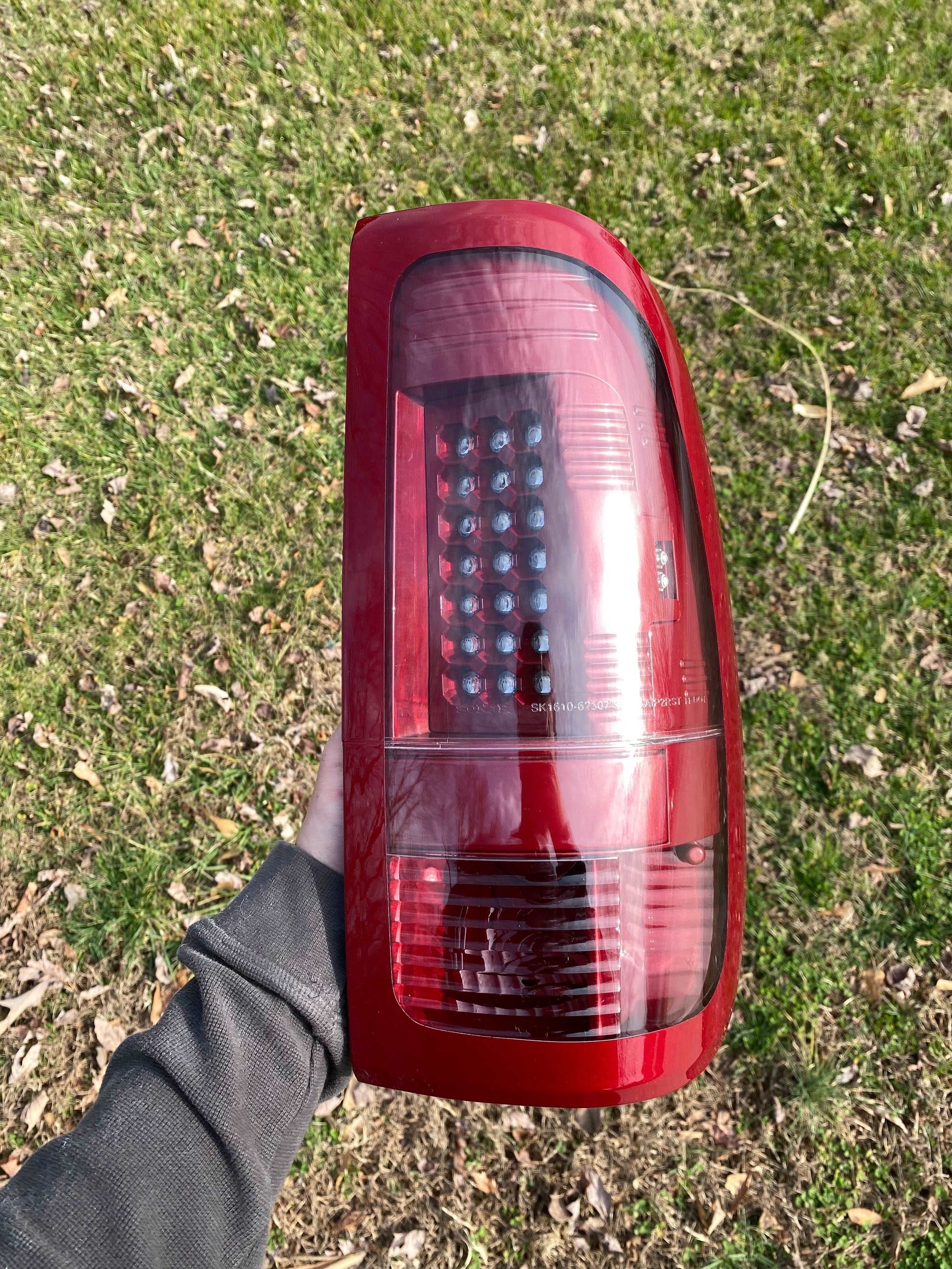 Colormatched f-250 tail lights