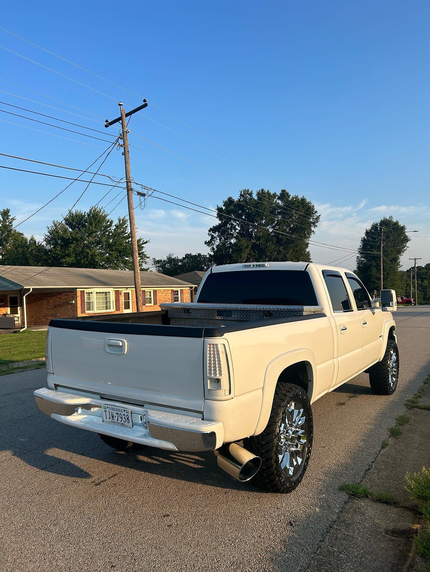 Color matched tail lights