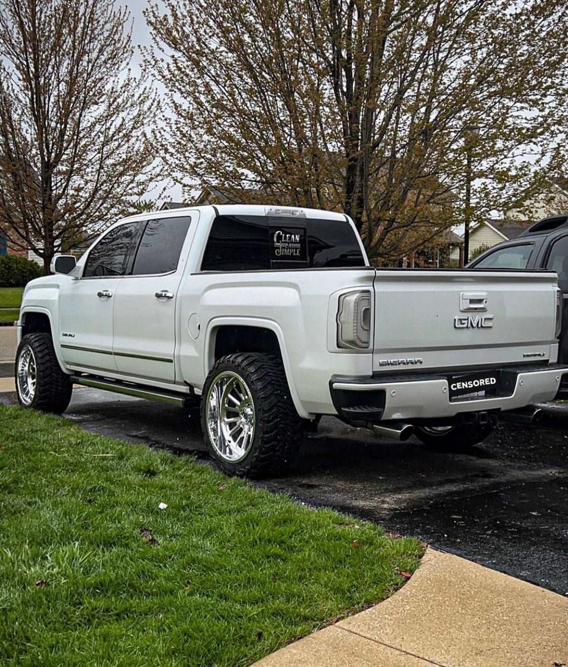 2016-2018 GMC Sierra Factory Denali Colormatched Tail lights