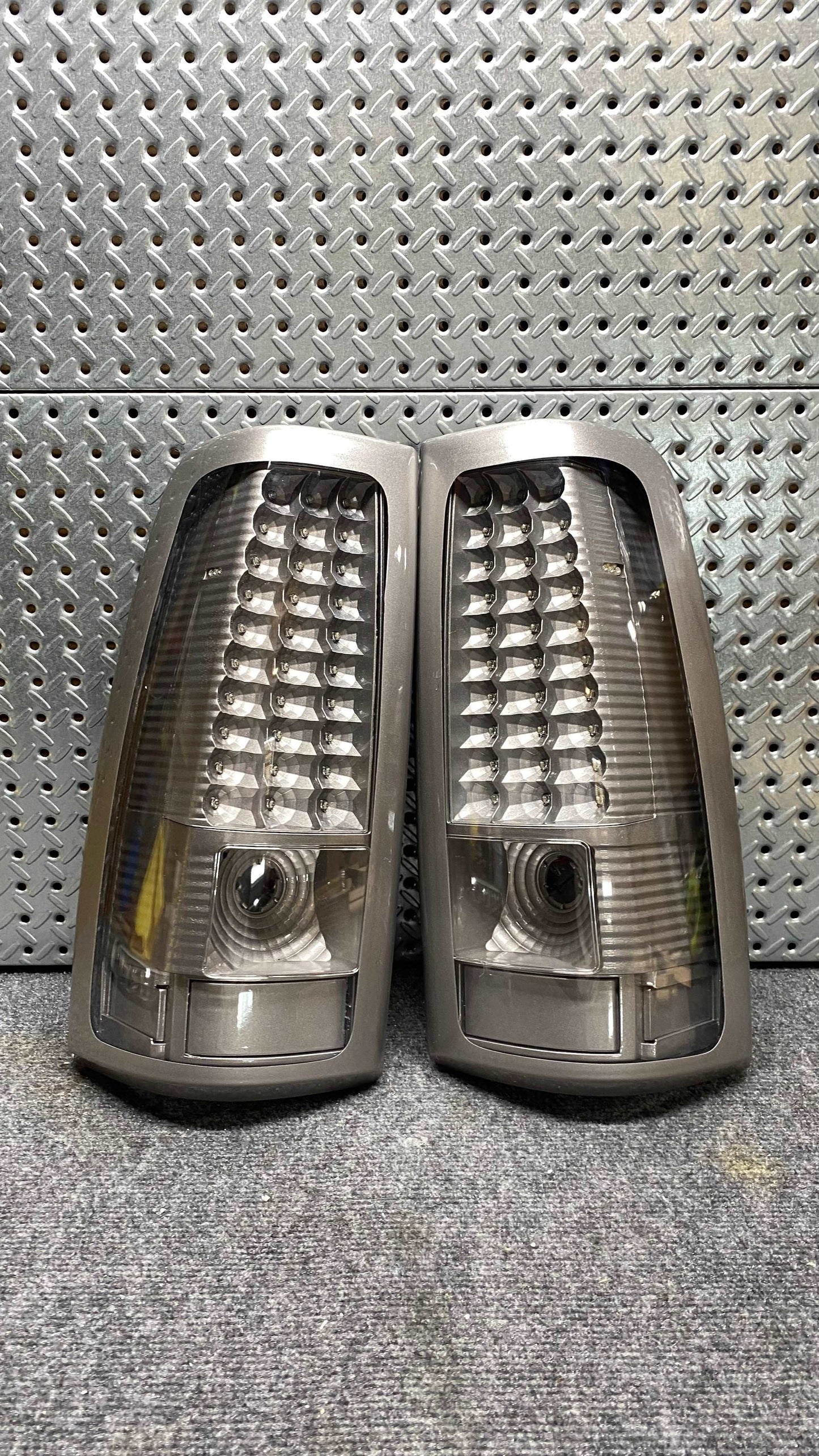 Colormatched Silverado tail lights