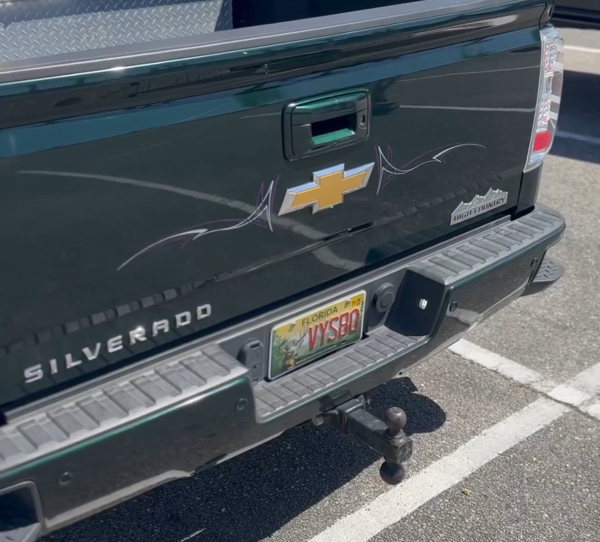 2014-2018 GM colormatched tailgate handle