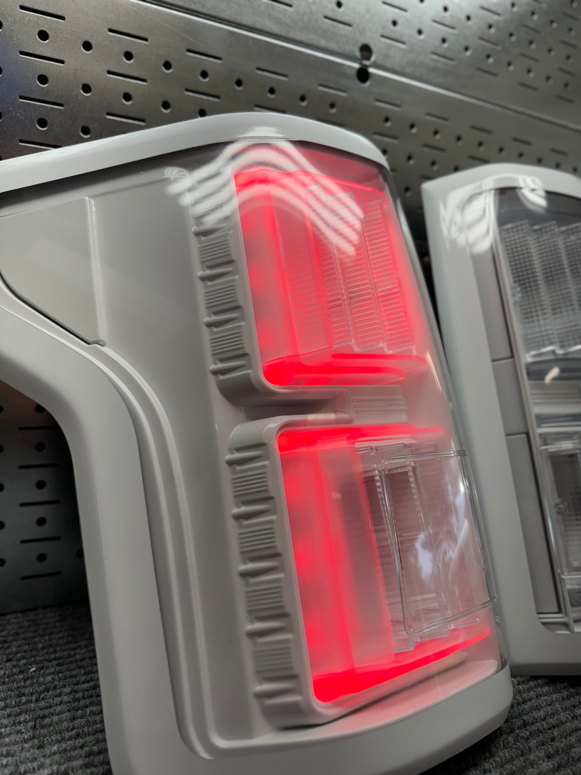 Color matched tail lights