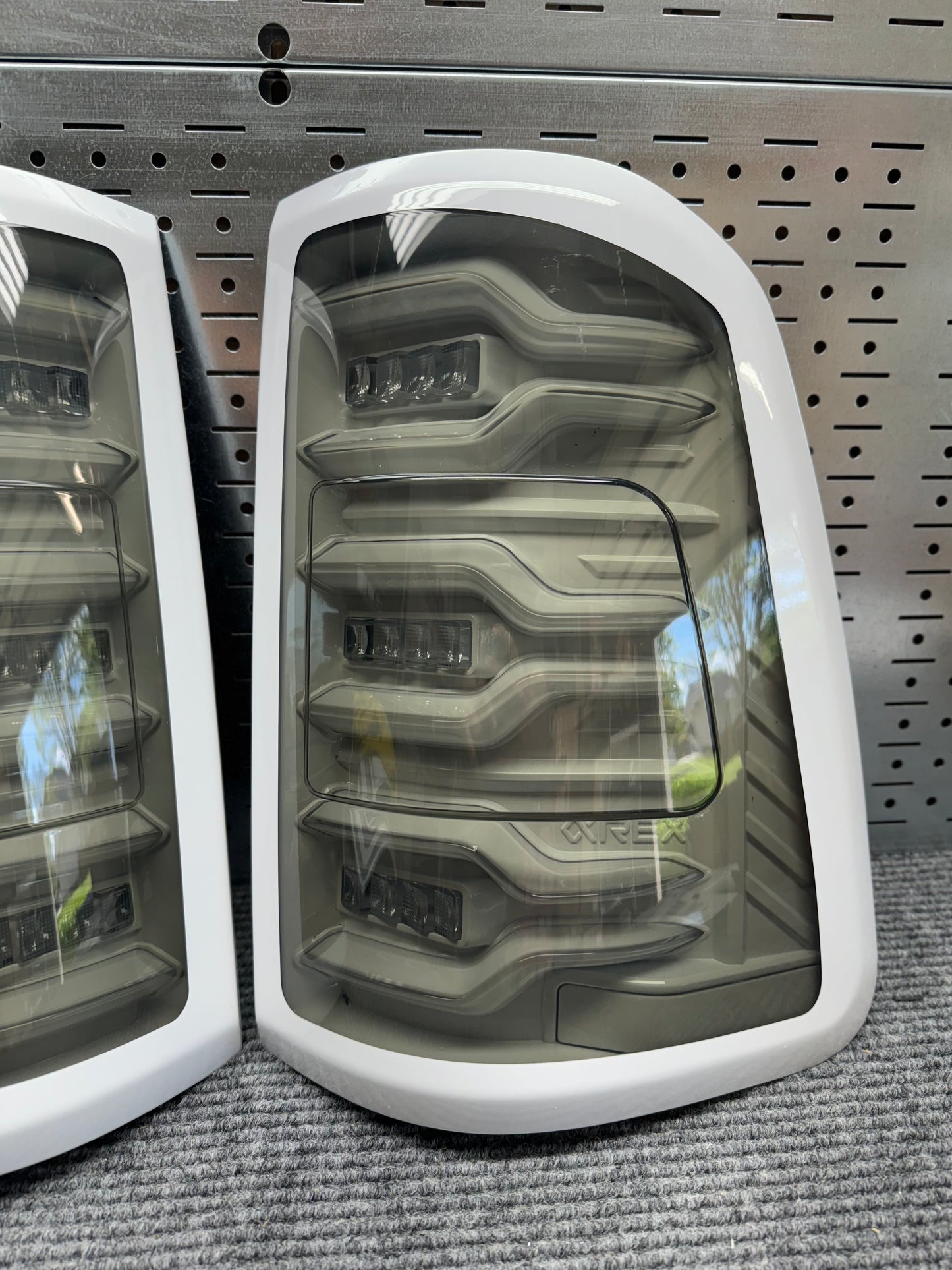 2019-2023 Ram 1500 color Matched AlphaRex tail lights