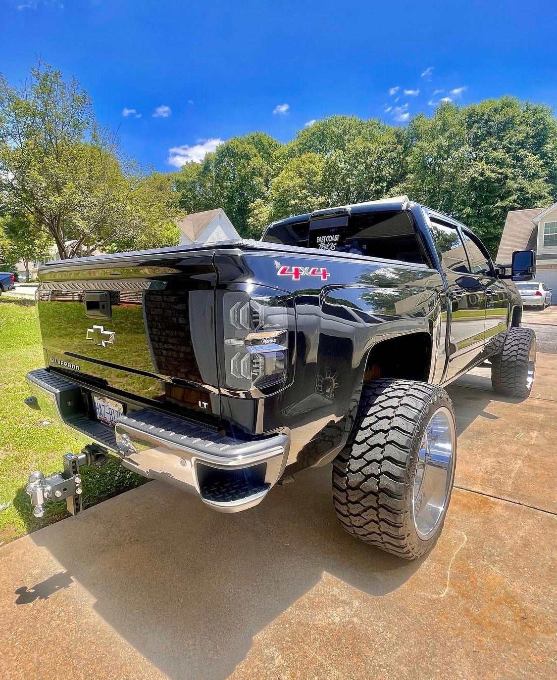 2014-2018 Silverado blacked out tail lights