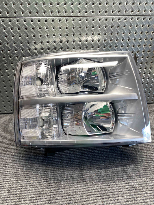 2007-2013 Silverado colormatched Headlights Custom paint matched LED