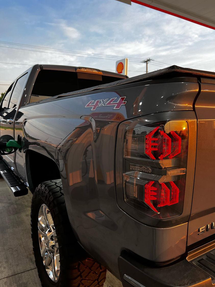 2014-2018 Silverado Custom LED tail lights