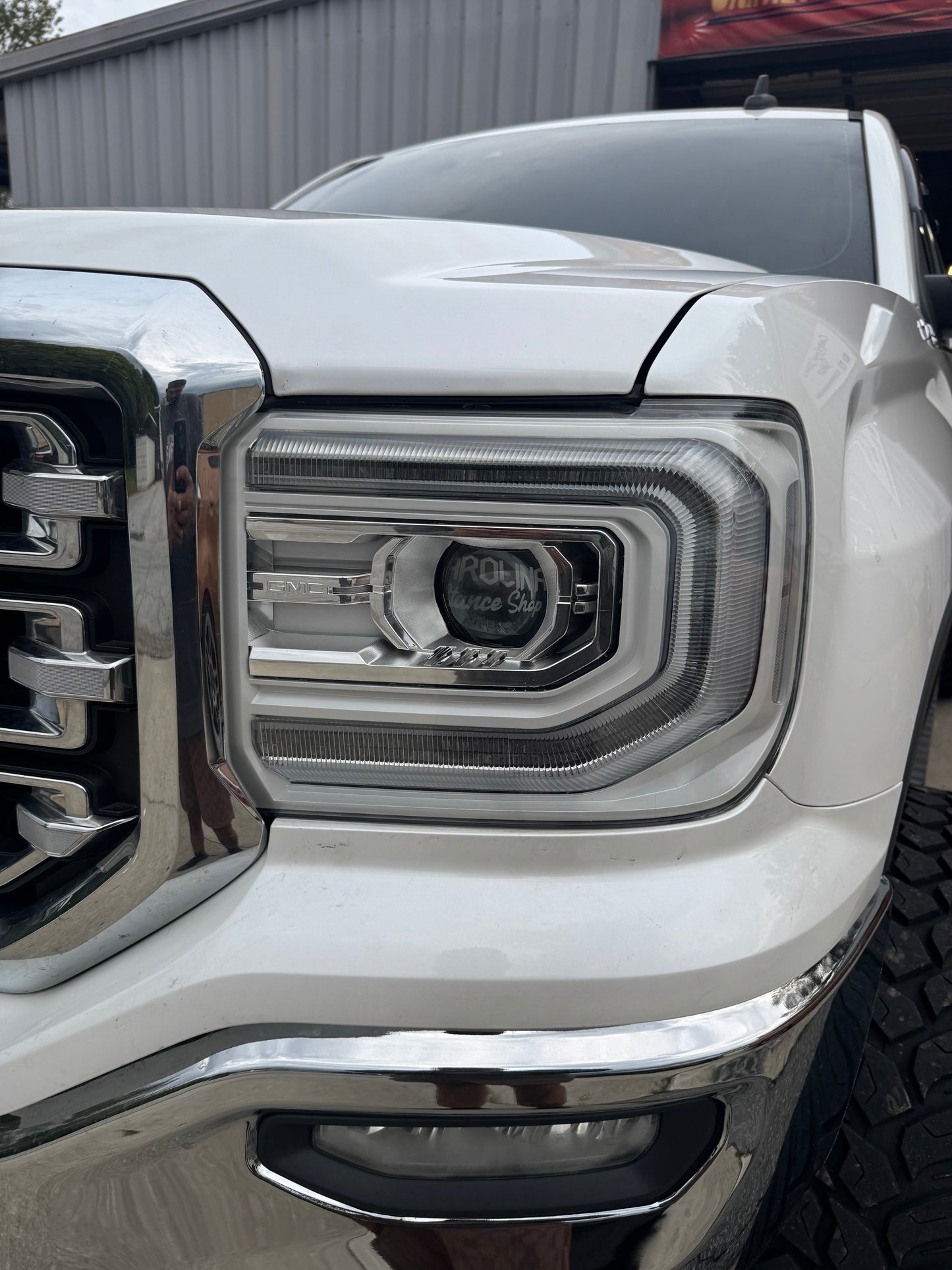 Color matched Denali headlights