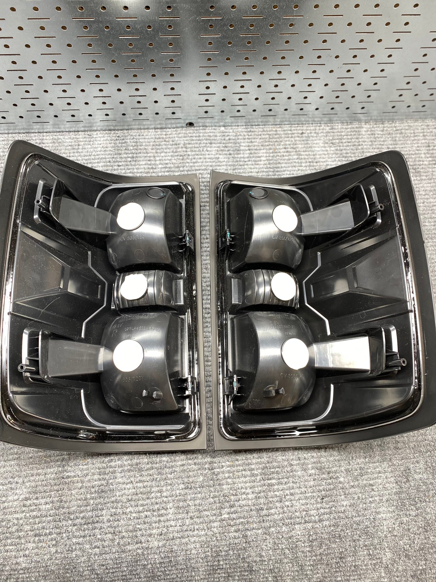 2014-2018 Clear Silverado Tail Lights OEM Style