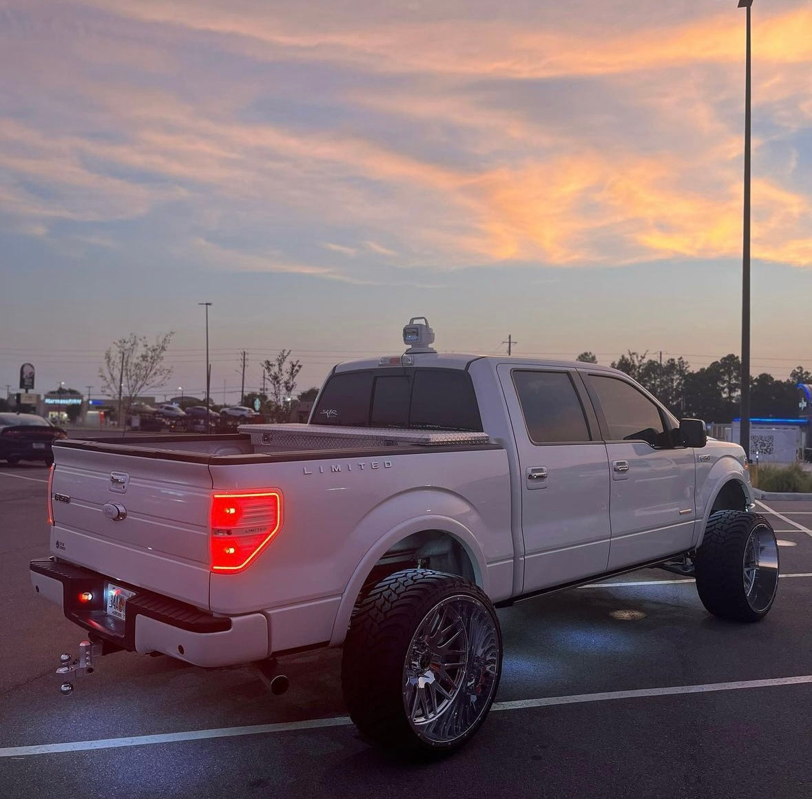 Color matched tail lights