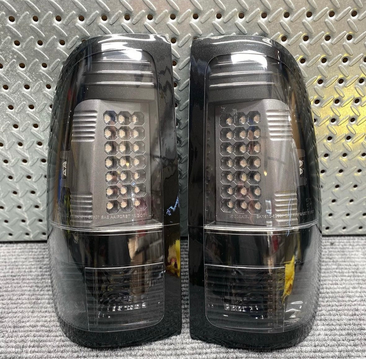 Color matched tail lights