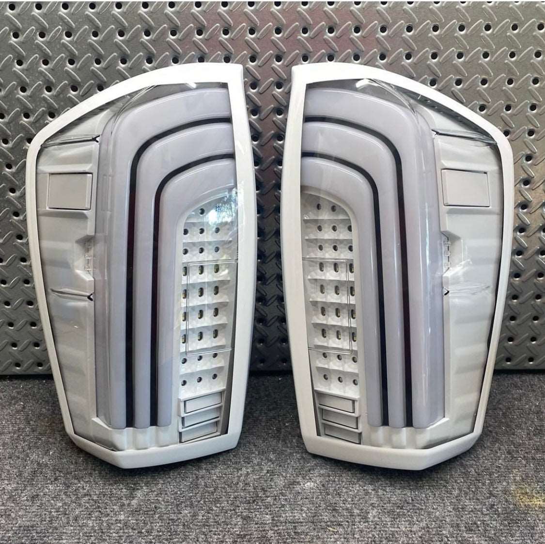 Colormatched Tacoma tail lights