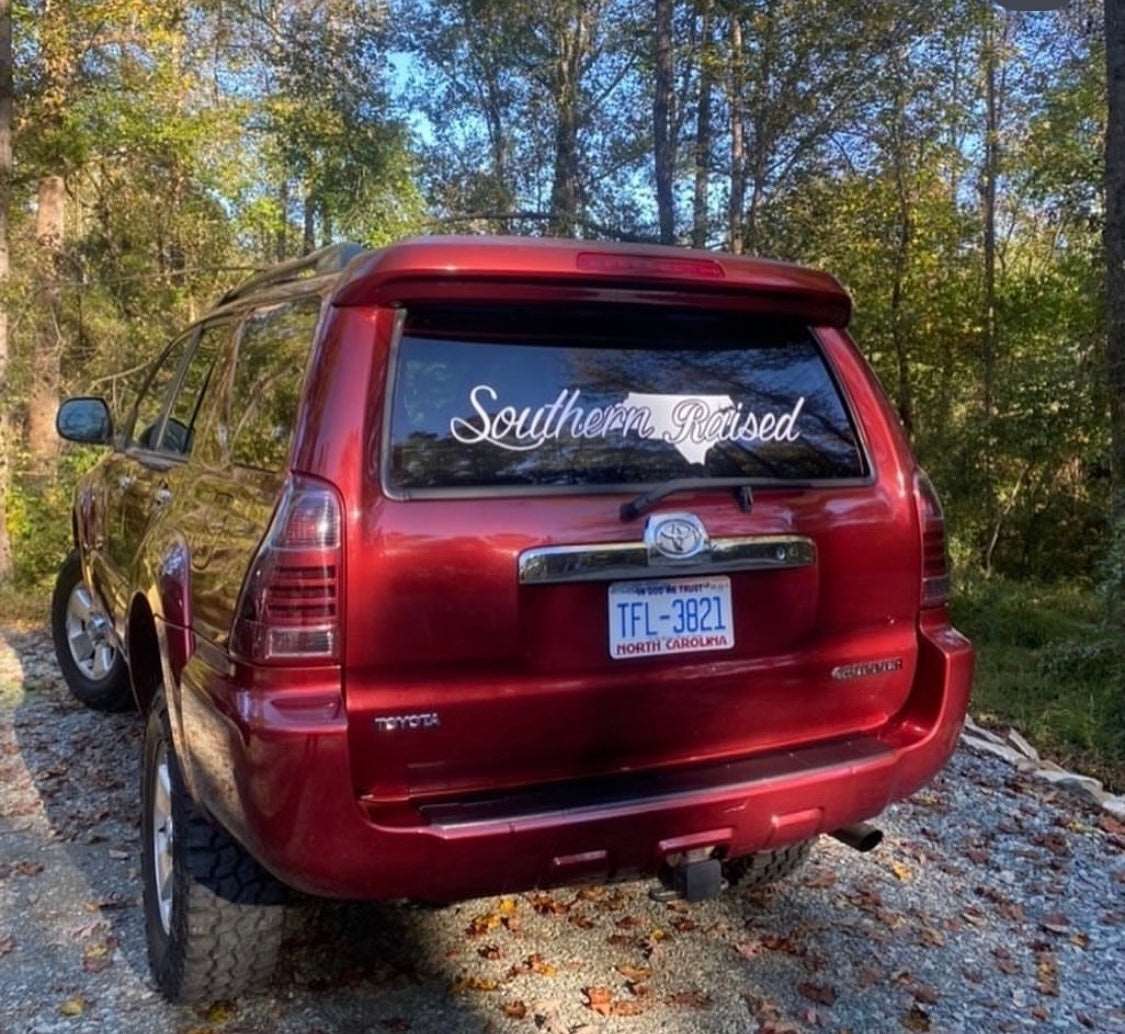 Custom color matched 4runner tail lights 