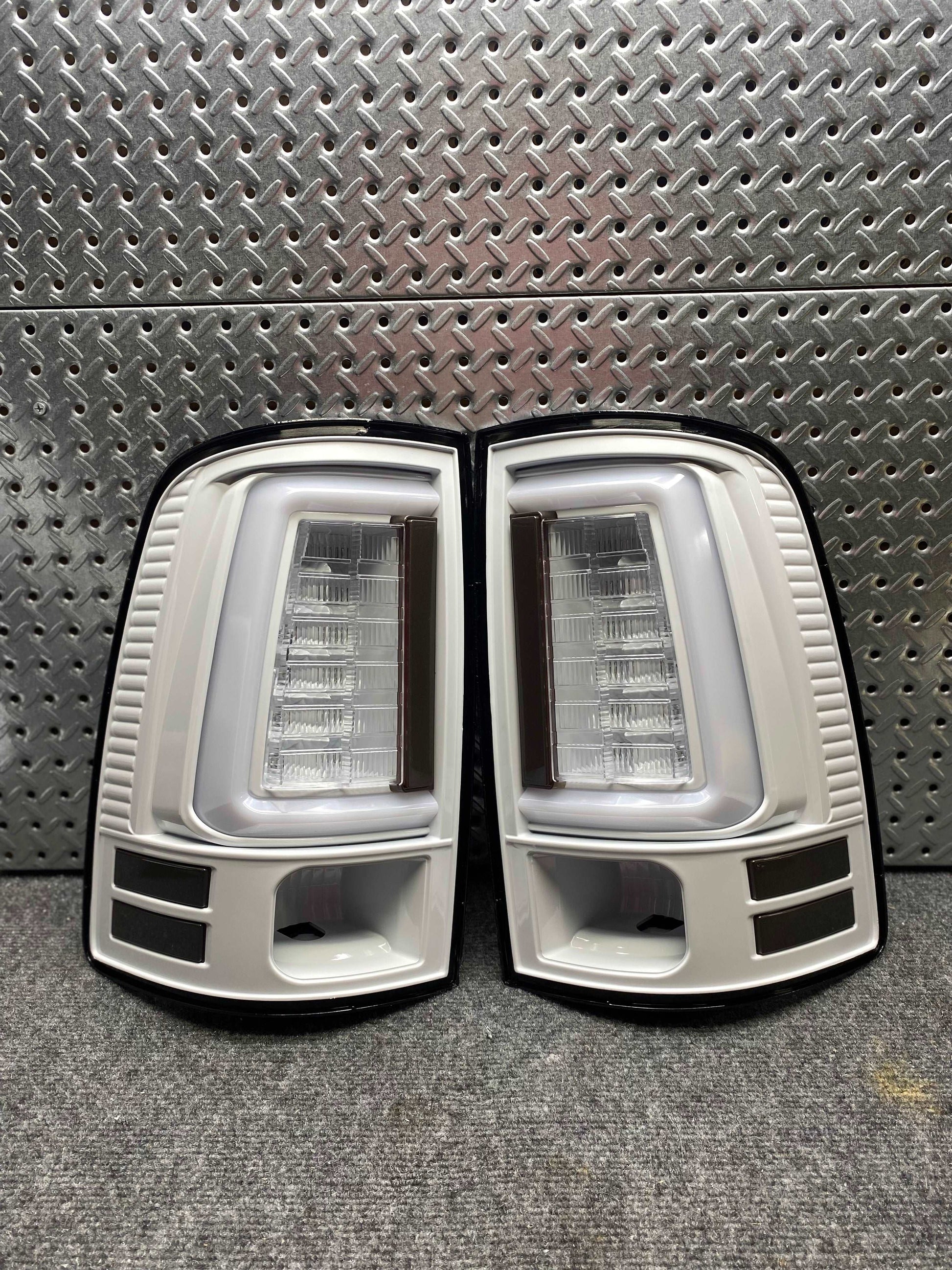 Color matched tail lights